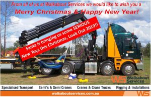 Merry Christmas from Walkabout Services 2018